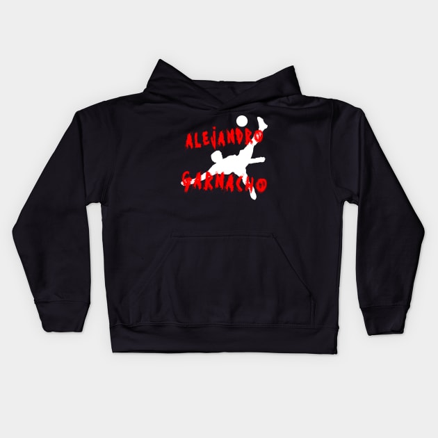 ALEJANDRO GARNACHO Kids Hoodie by Sri Artyu